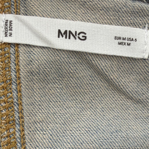 Mango Blue Denim Midi Dress - Picture 11 of 11